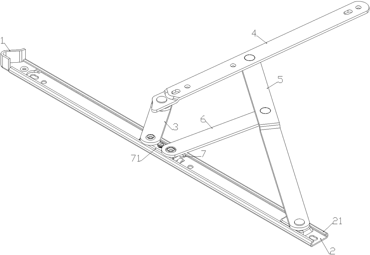 A sliding block of a sliding stay hinge for a window and the sliding stay hinge