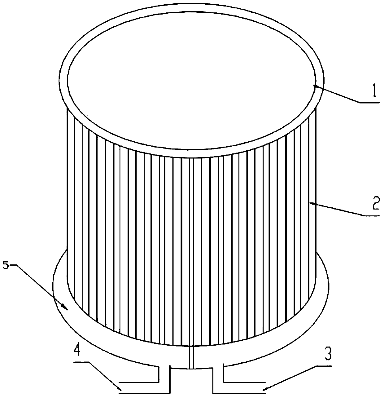 Cubic zirconium sapphire growth crystal furnace and cubic zirconium sapphire synthesis method