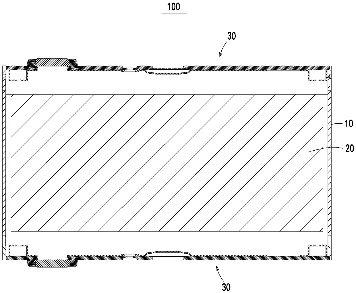 Top cover assembly and secondary battery