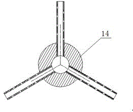 An ultrasonic atomization cultivator for precise spraying from the inside of the root system to the outside