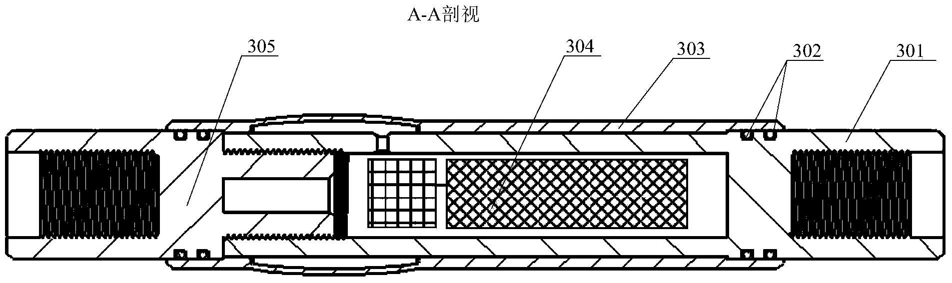 Sucker rod mechanical parameter measurement device