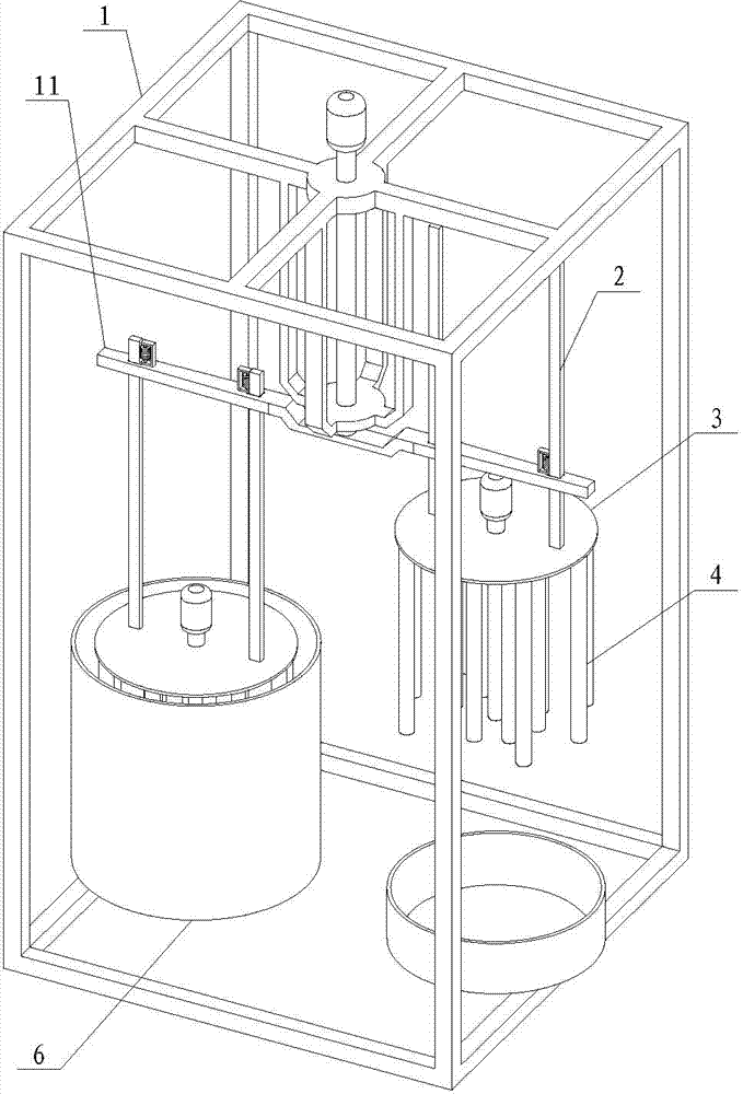 Method and equipment for eliminating iron scraps from raw materials