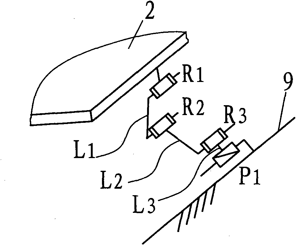 Three-dimensional parallel-connected vibrating casting machine