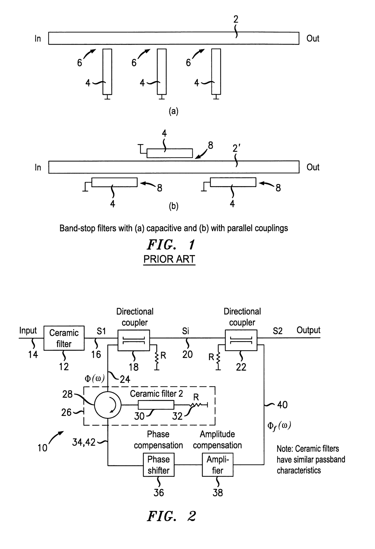 Filter assembly and a method of filtering