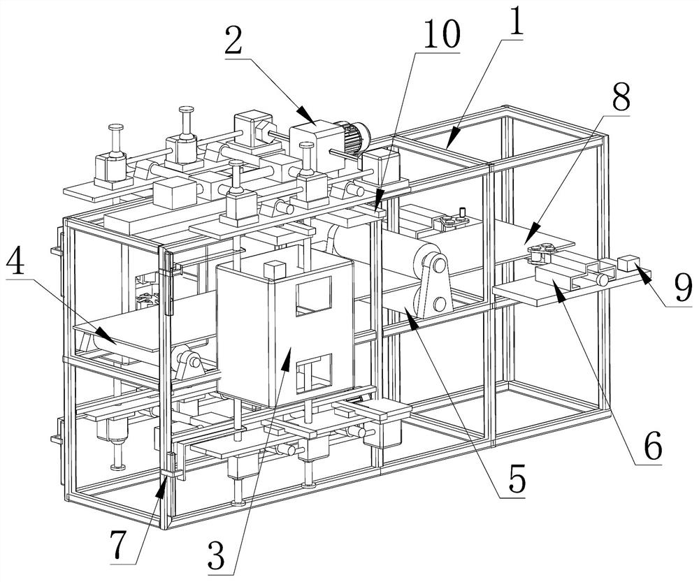 Segmented milling positioning device and positioning method for blade of welded pipe edge milling machine