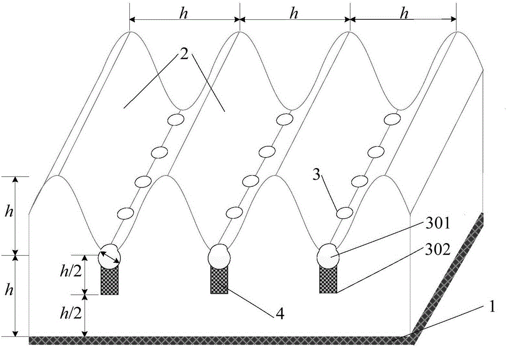 Sound insulation and absorption structure for fresh air fan