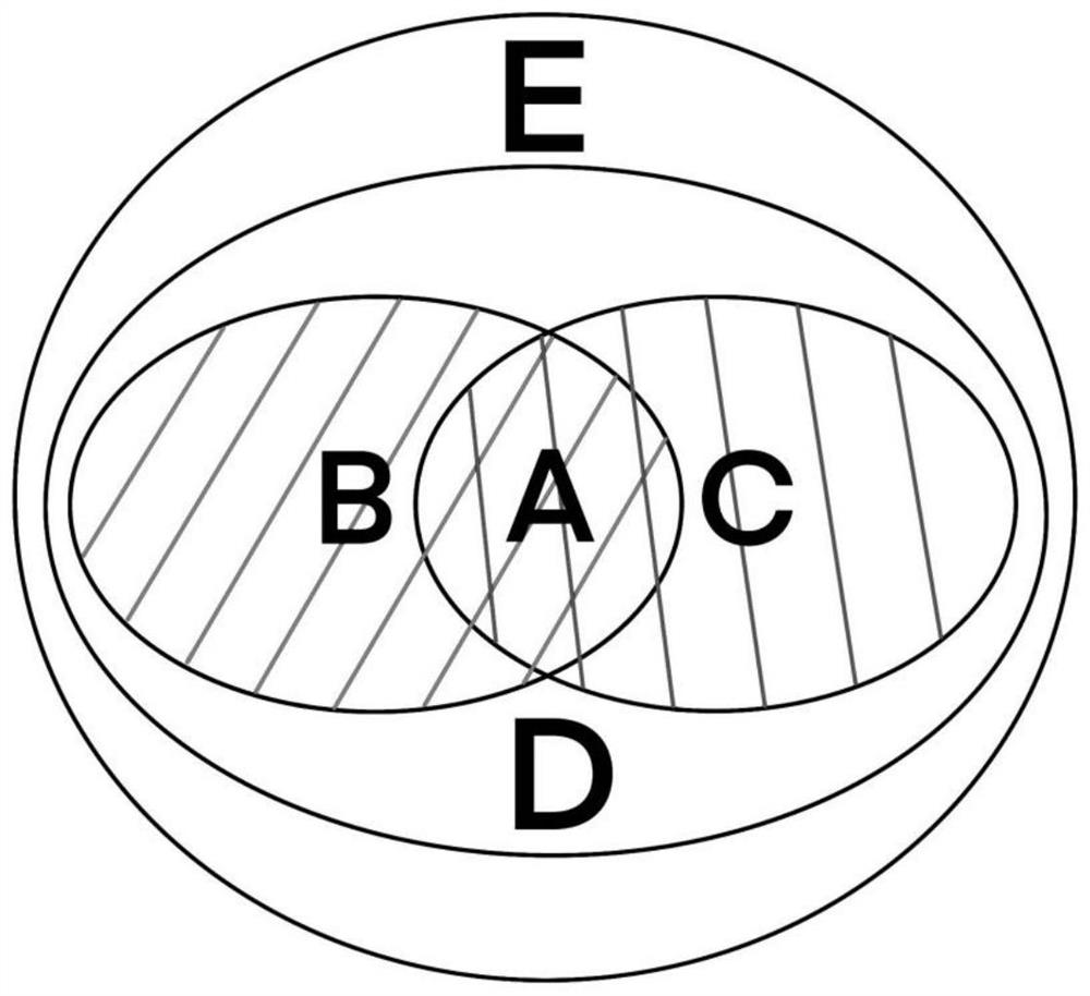 Construction method of Chinese word bank, Chinese word bank and application