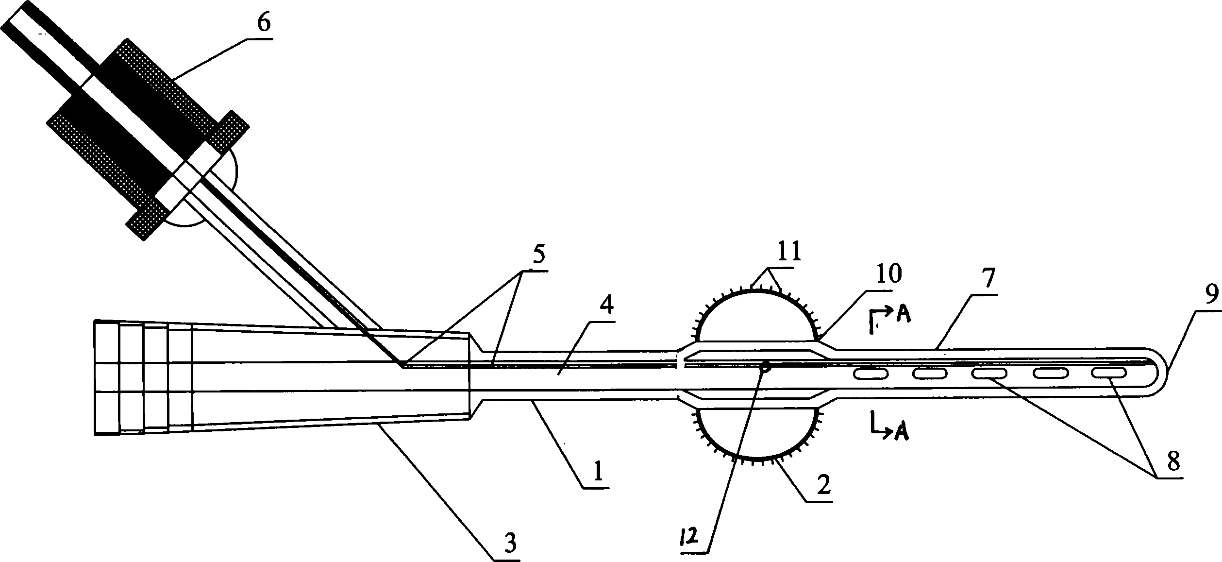 Animal embryo collection apparatus for buffalo