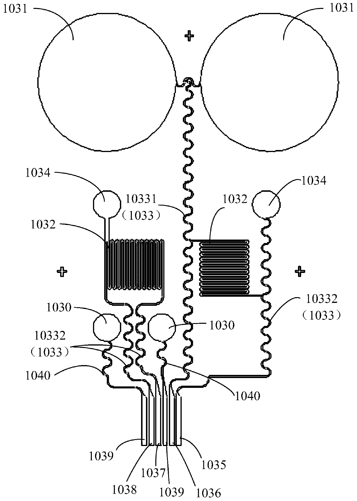 Flexible signal sensing and processing device