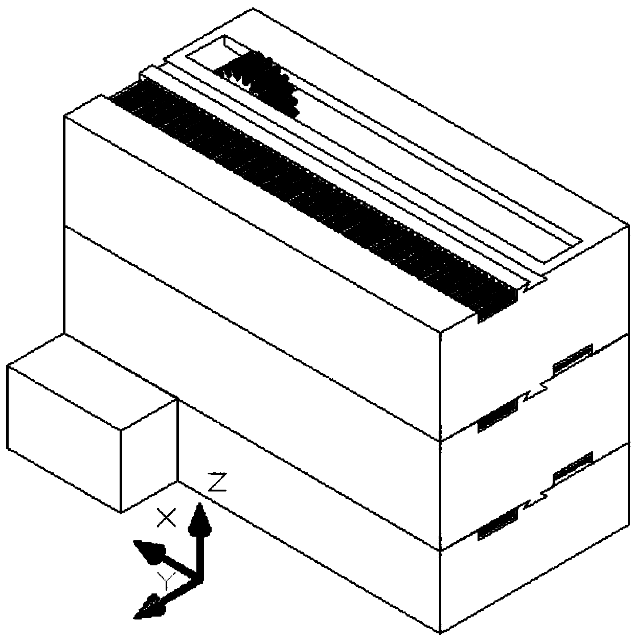 A linear linkage expansion device