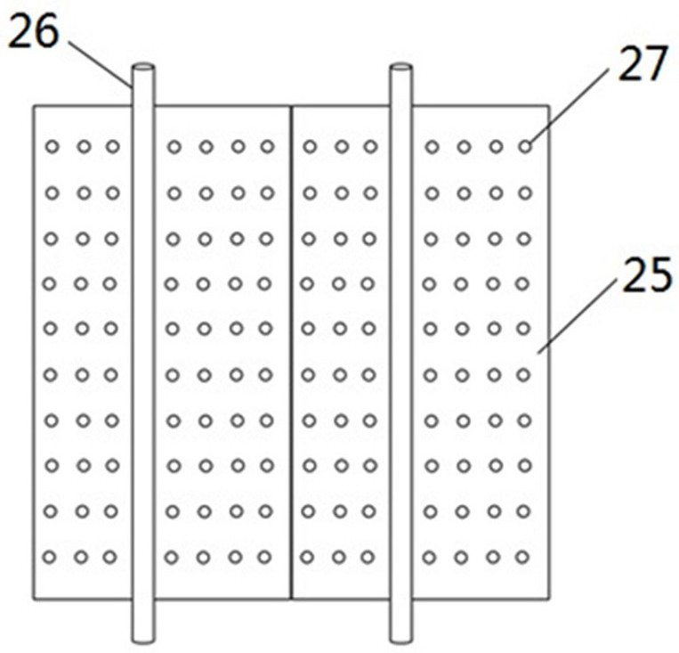 A kind of multi-layer box type aerobic fermentation equipment and fermentation method