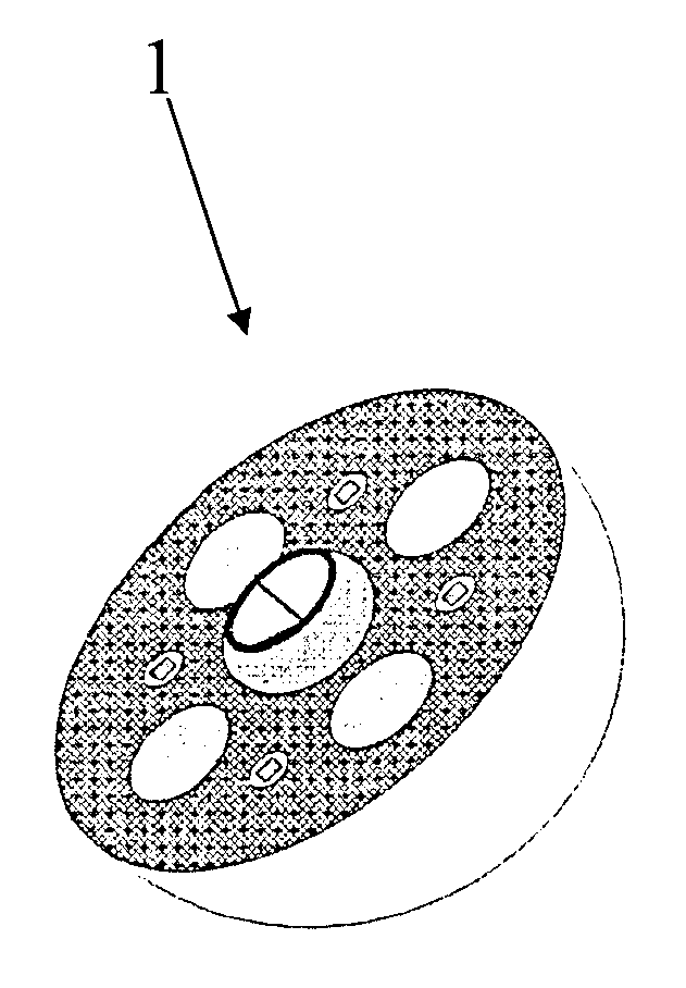 Medical laser target marker and its use