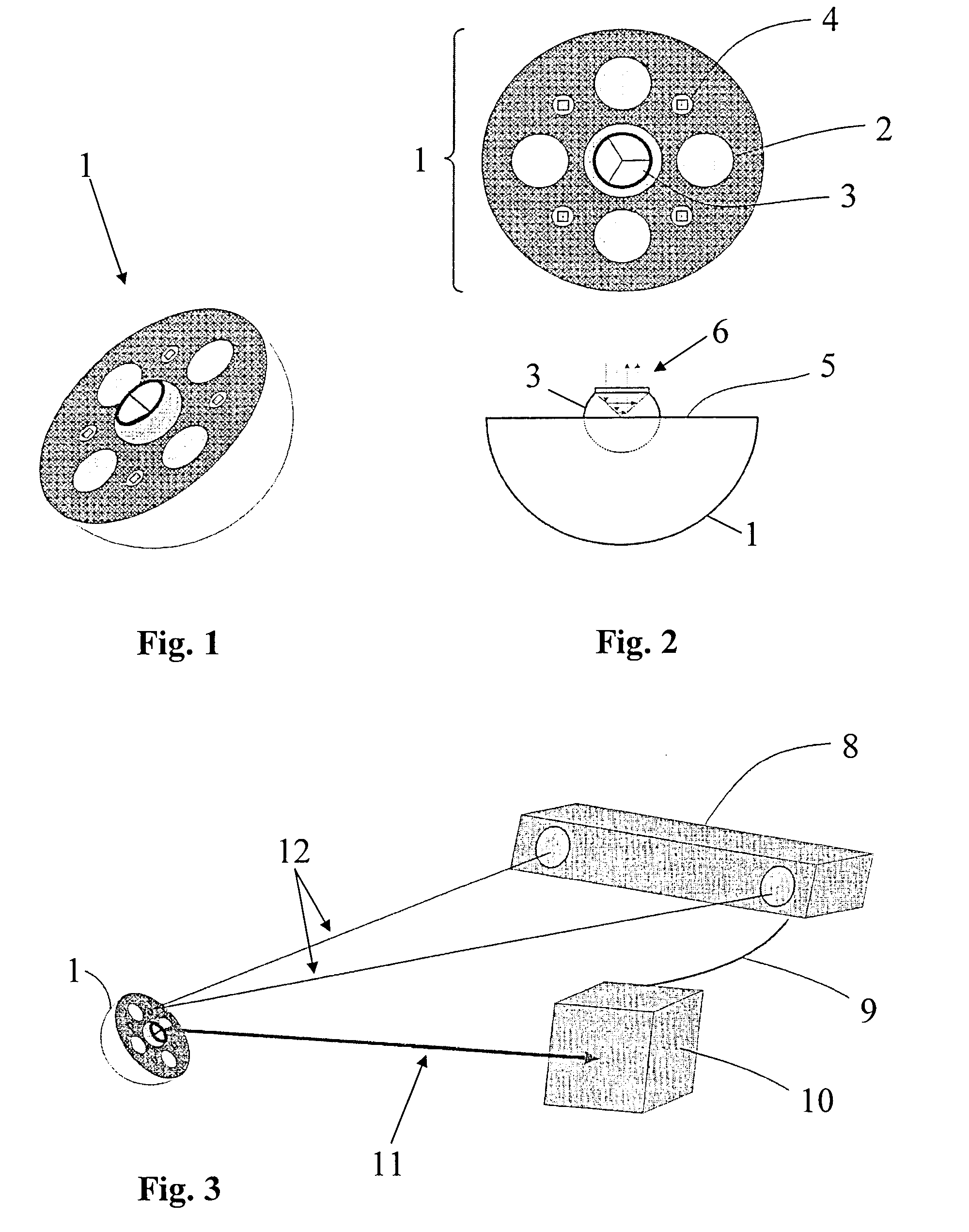 Medical laser target marker and its use