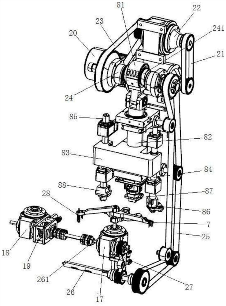 Inductance coil flattening, cutting and tinning full-automatic equipment based on double rotating discs