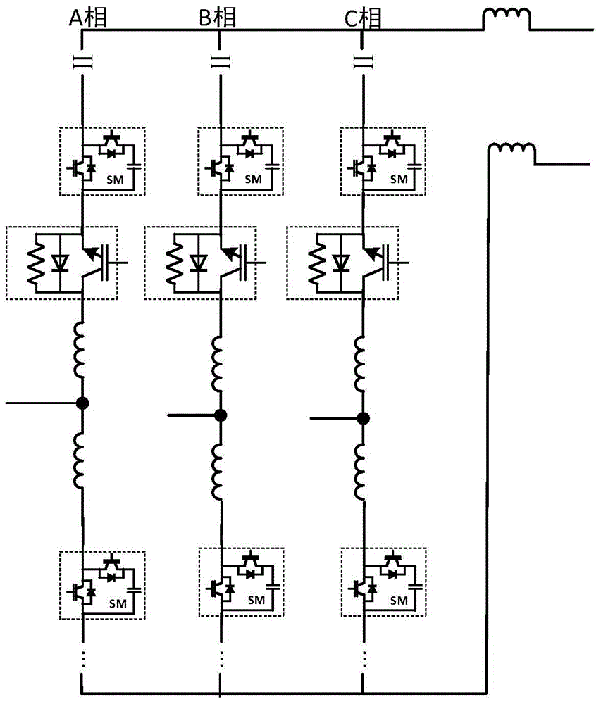 Direct-current transmission protection device, current converter and protection method