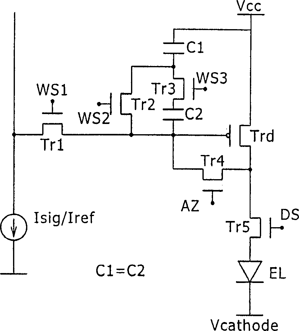 Pixel circuit, display device, and a driving method thereof