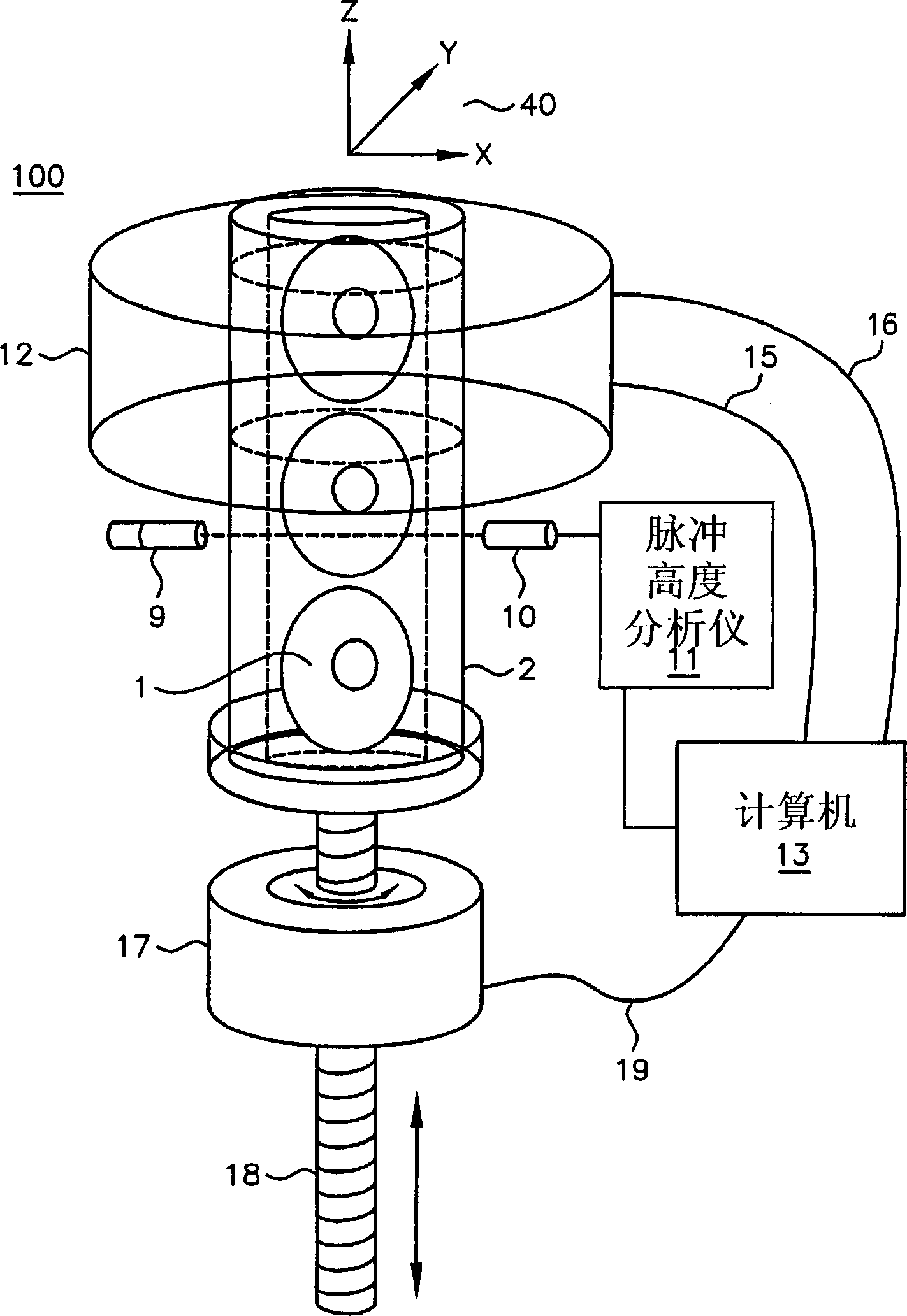 Optical tomography of small objects using parallel ray illumination and post-specimen optical magnification