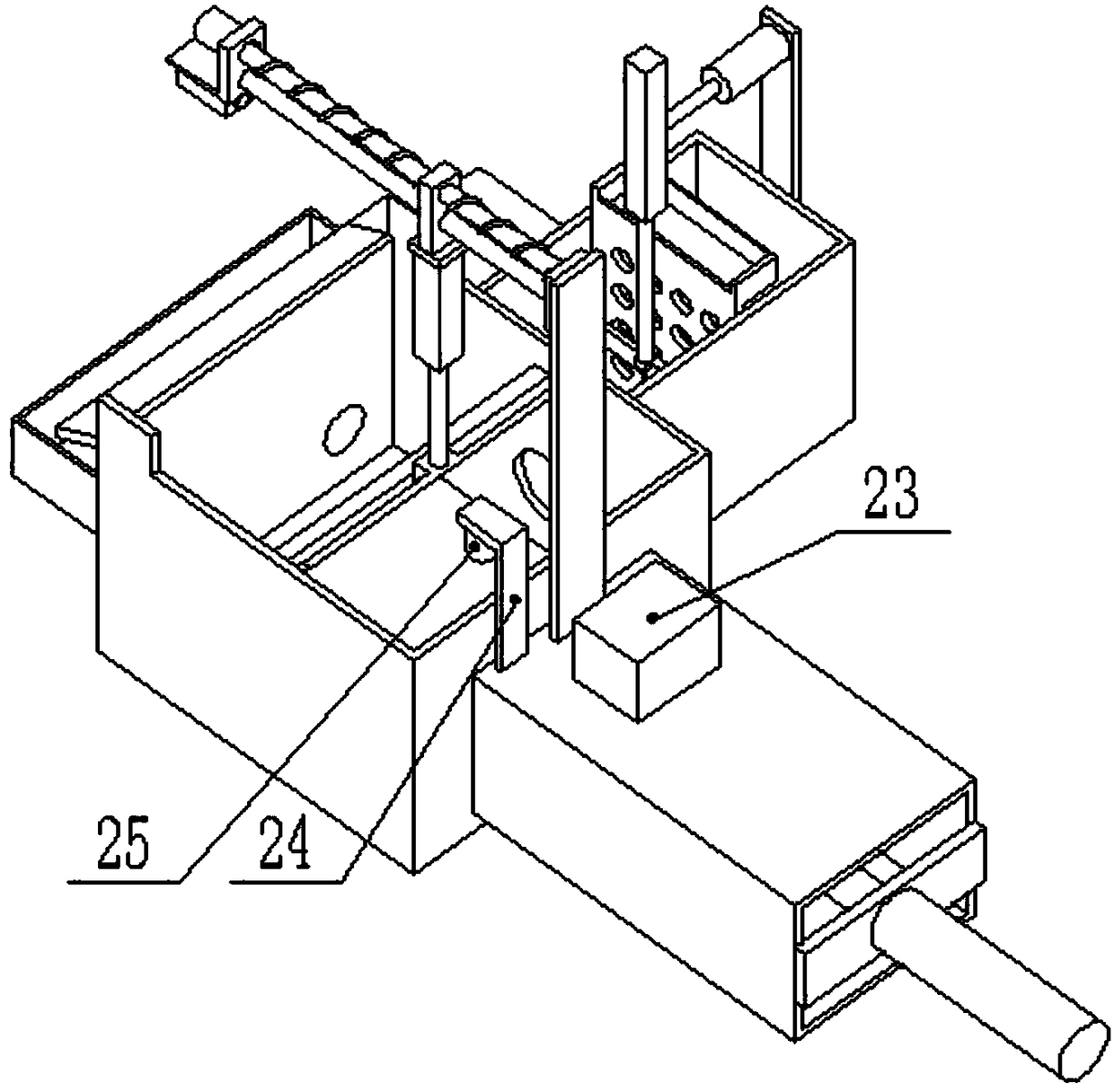 Kitchen water purification device used for hotels