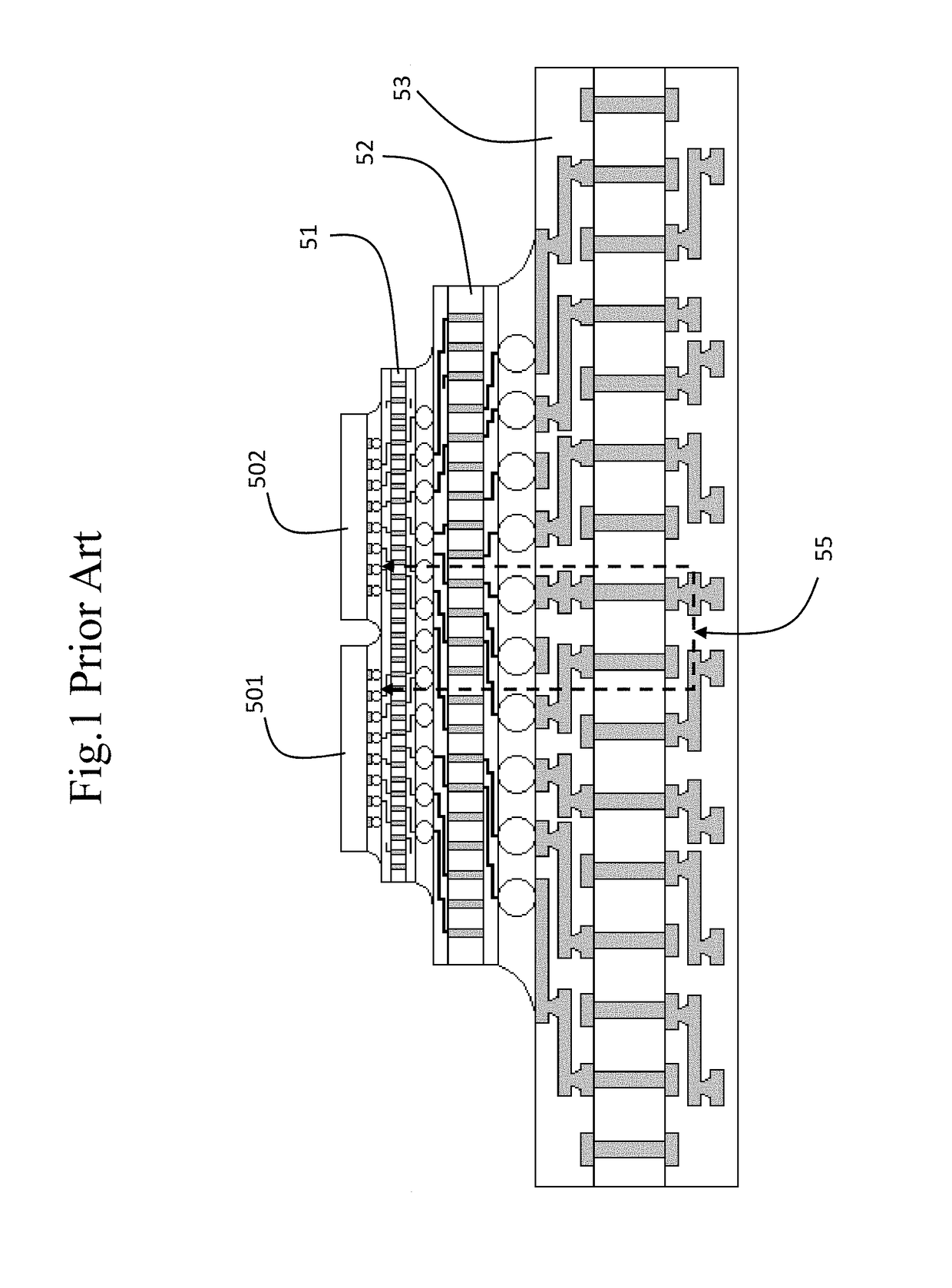 Package substrate with double sided fine line rdl