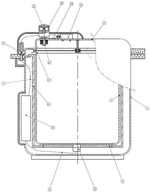 Delayed-boosting electric pressure cooker control method and delayed-boosting electric pressure cooker