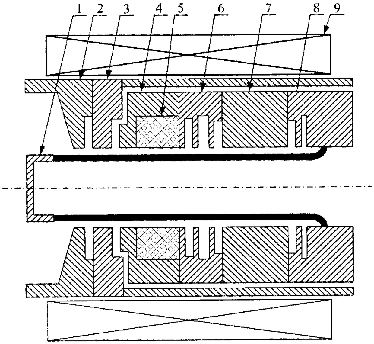 X-Band Overmode Relativistic Klystron Amplifier