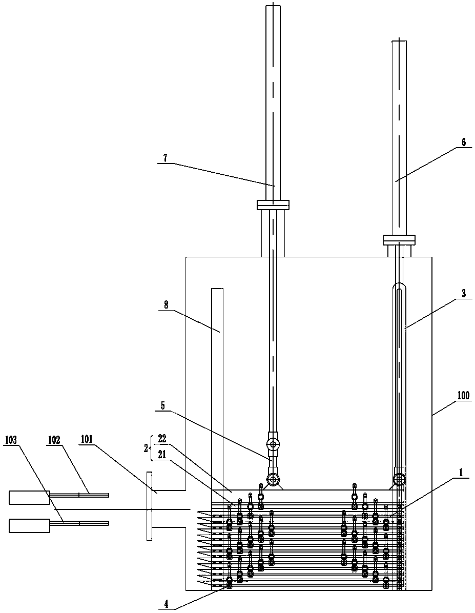 A freeze-drying machine with a plate layer that can be lifted and tilted