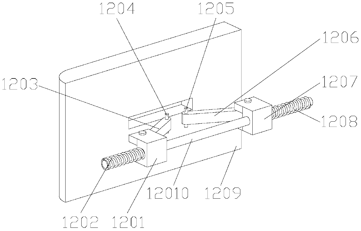 Steel structure butt jointing device for building construction