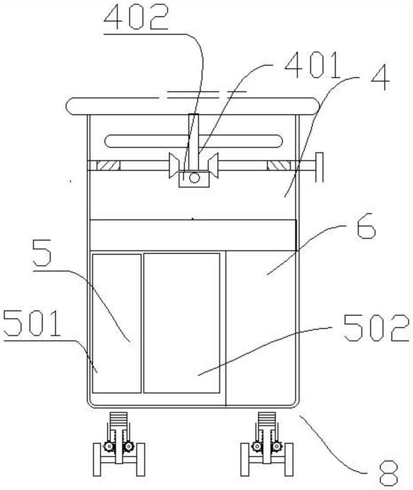 Garbage classifying and screening device and garbage treatment system