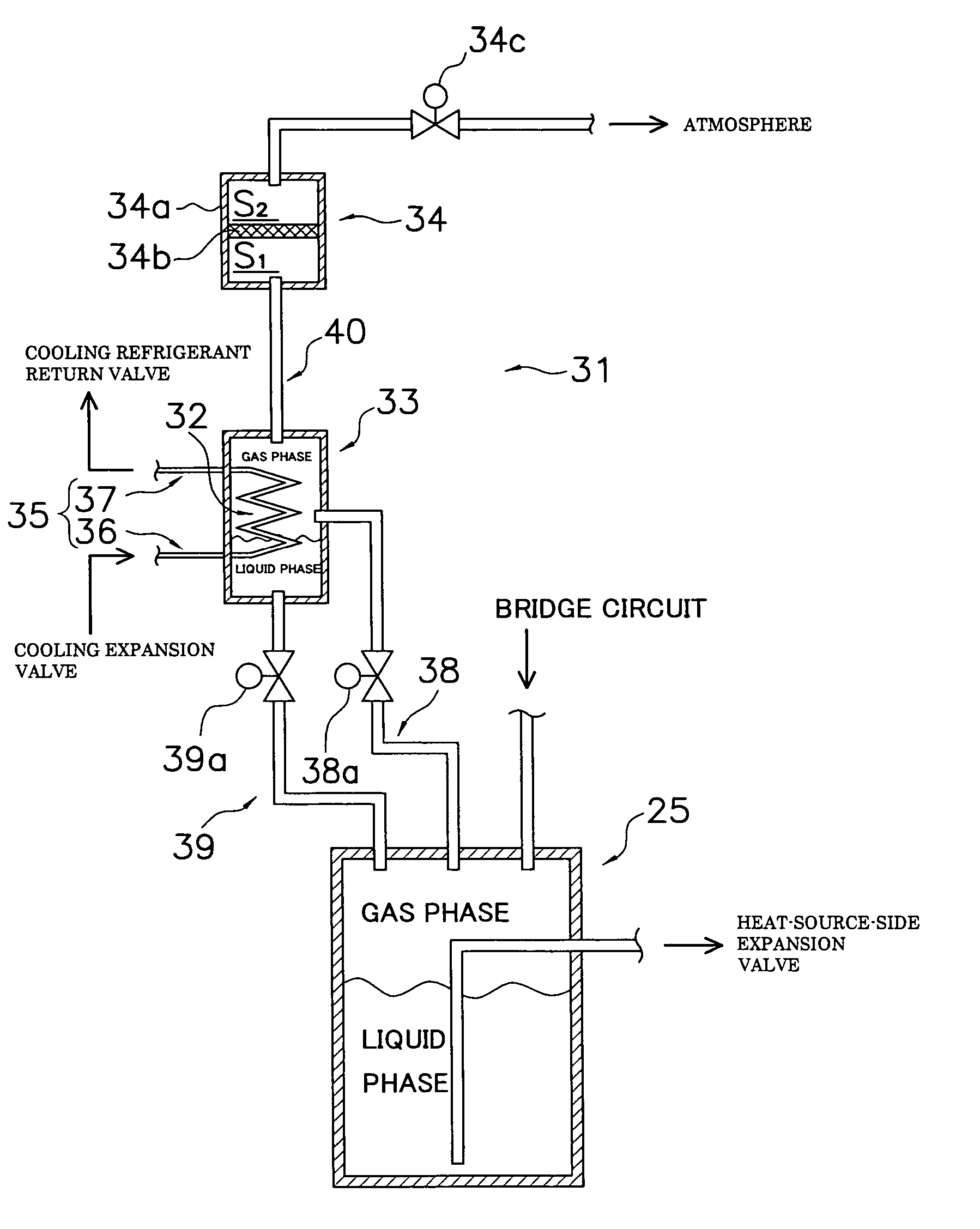 Method for installing refrigeration device, and refrigeration device