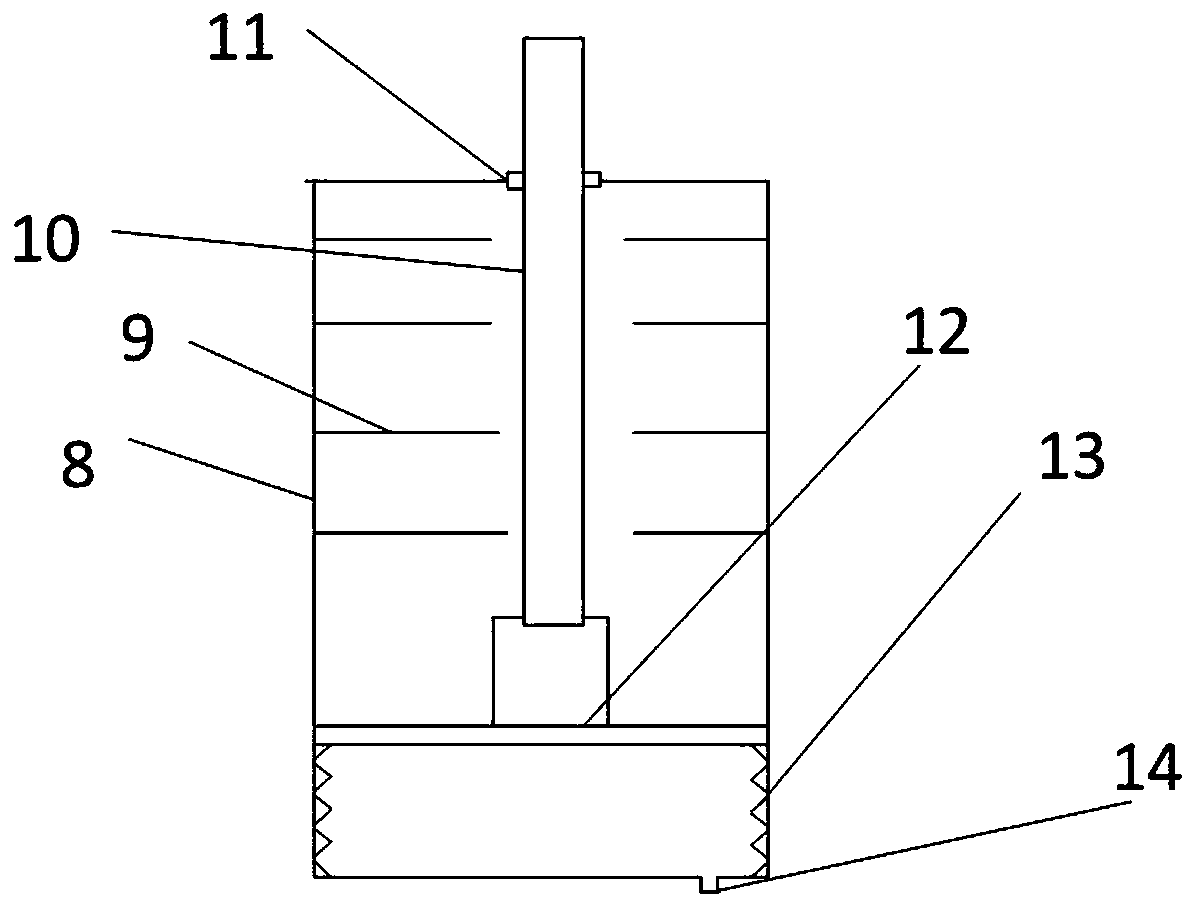 Nanosecond pulse power supply under control of thyristor