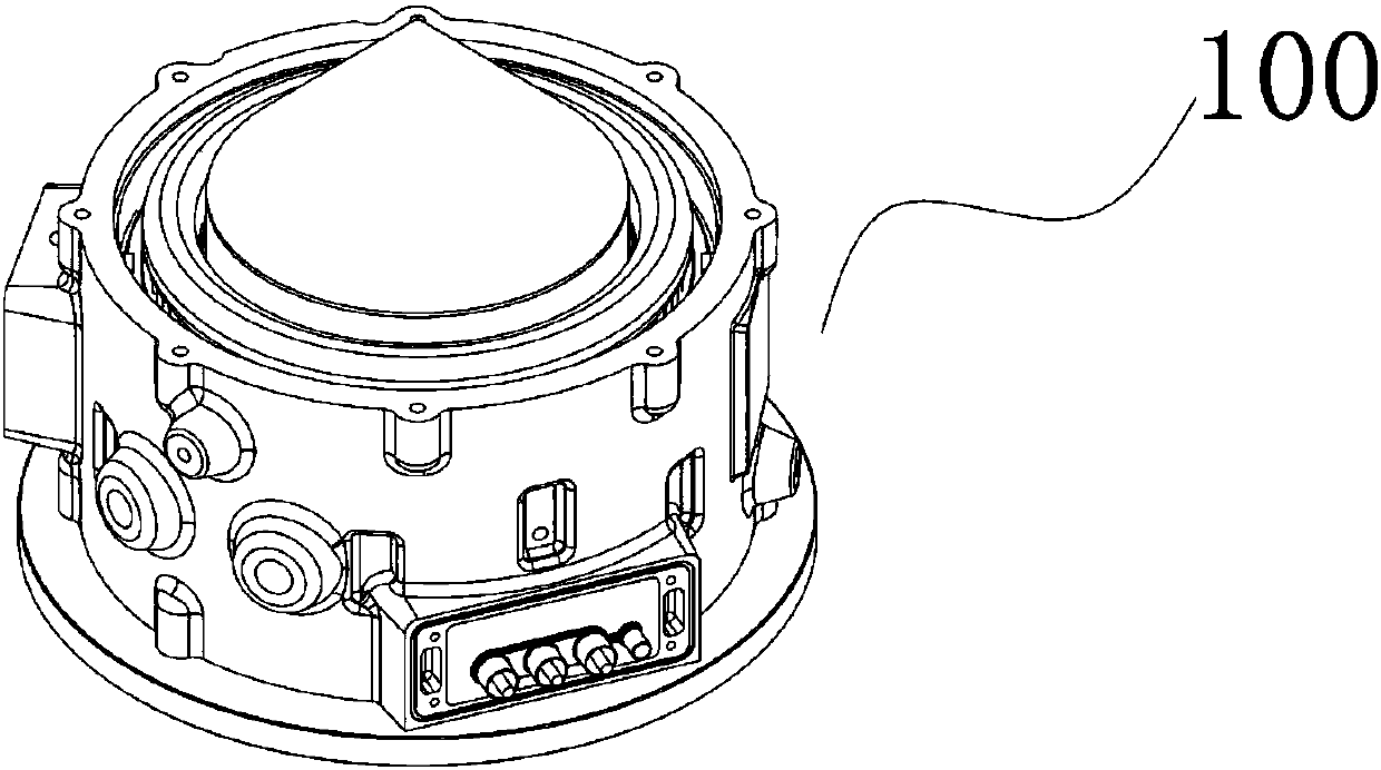 Vacuum potting process