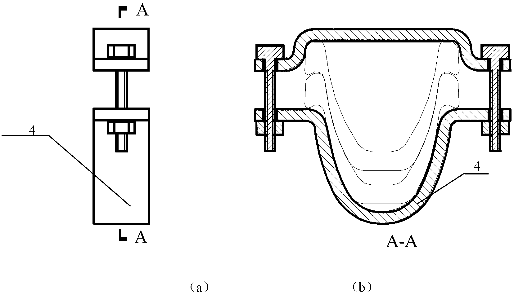 Coal-mining roadway scour-preventing and energy-absorbing combined metal support and assembly method