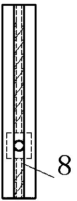 Obstacle-crossing mechanism for inspection robot of power transmission line