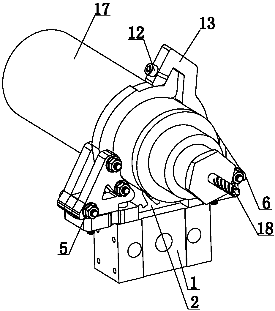 Wood-plastic template drilling device