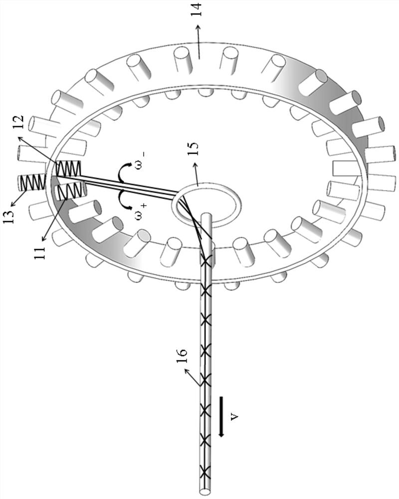 Manufacturing method of woven composite material pipe fitting with variable stiffness characteristic