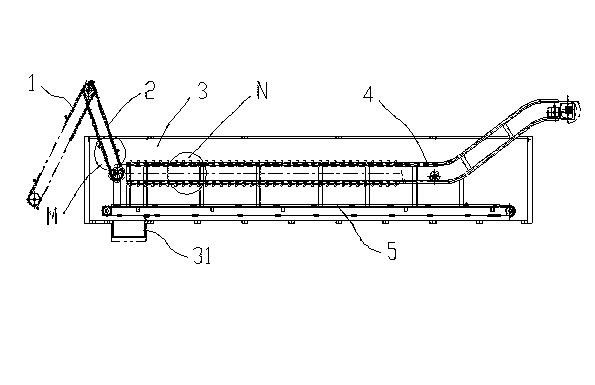 Quenching device of stabilizer bar