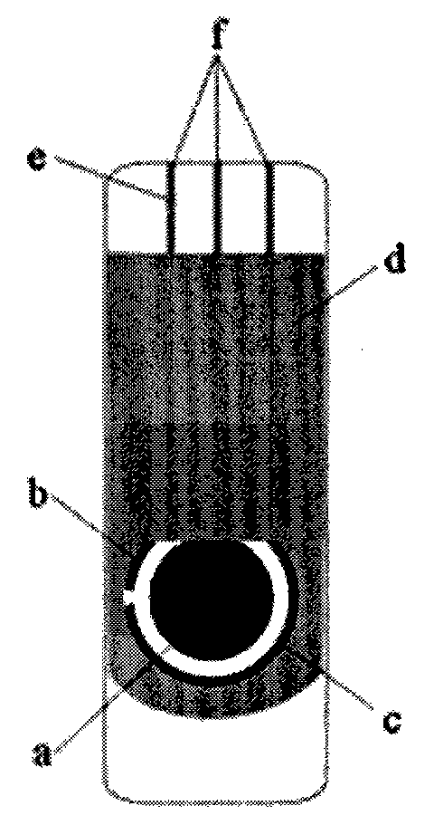 Method for preparing carcinoembryonic antigen working electrode for screen printing electrode