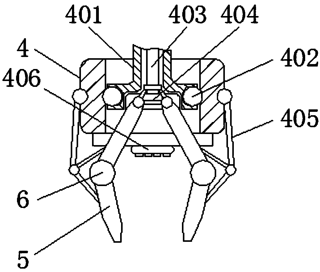 Anti-shake intelligent manipulator for feeding of packaging machine