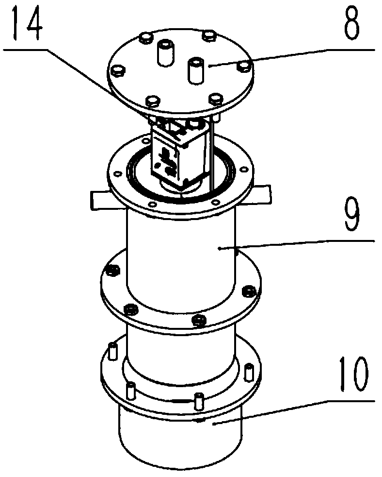 Humidity and temperature process controllable hot air drying machine vision on-line detection system and method