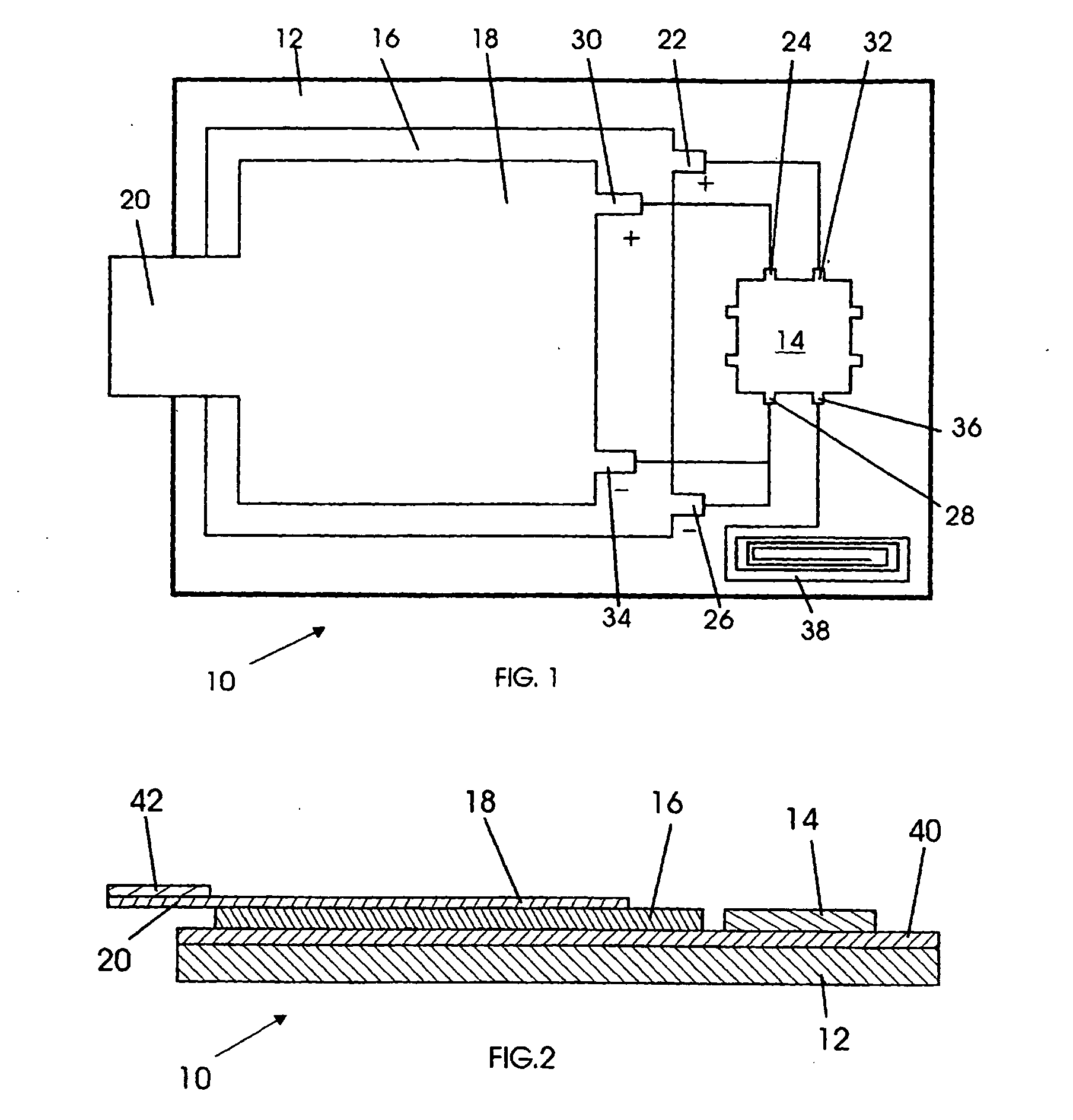 Piezo-electric content use monitoring system