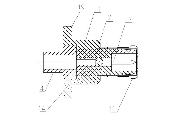 Radio frequency coaxial connector