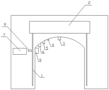 Bridge opening safety door