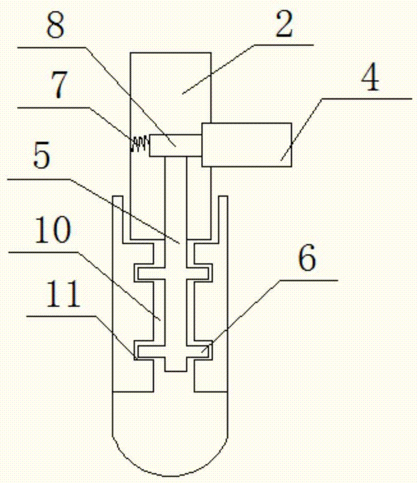 Forging die with punch convenient to replace