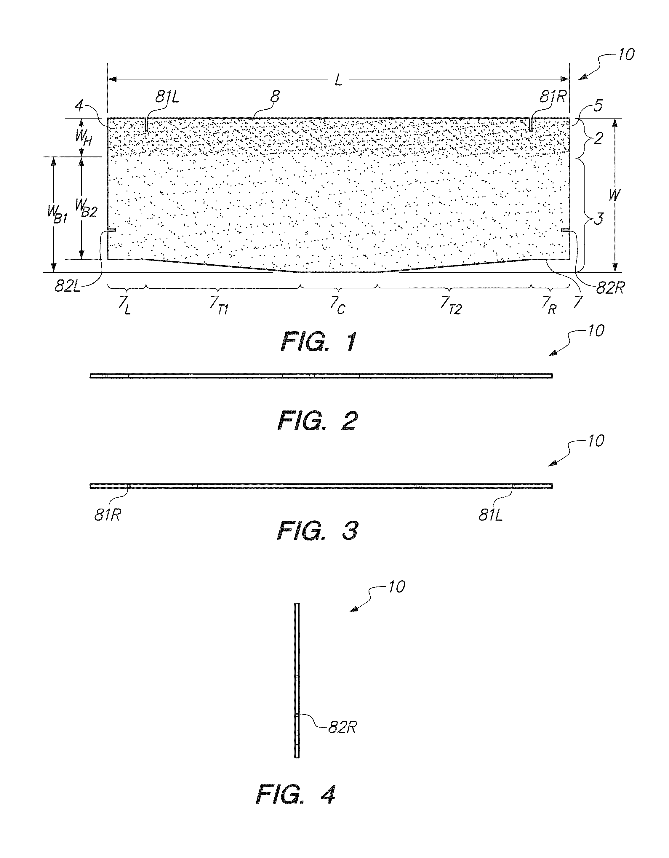 Roofing shingle system and shingles for use therein