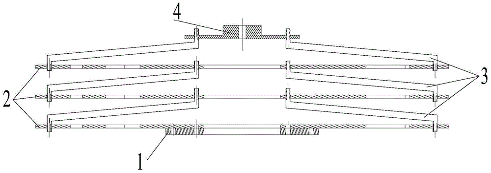 A Series Shock Absorber Based on Leaf Springs