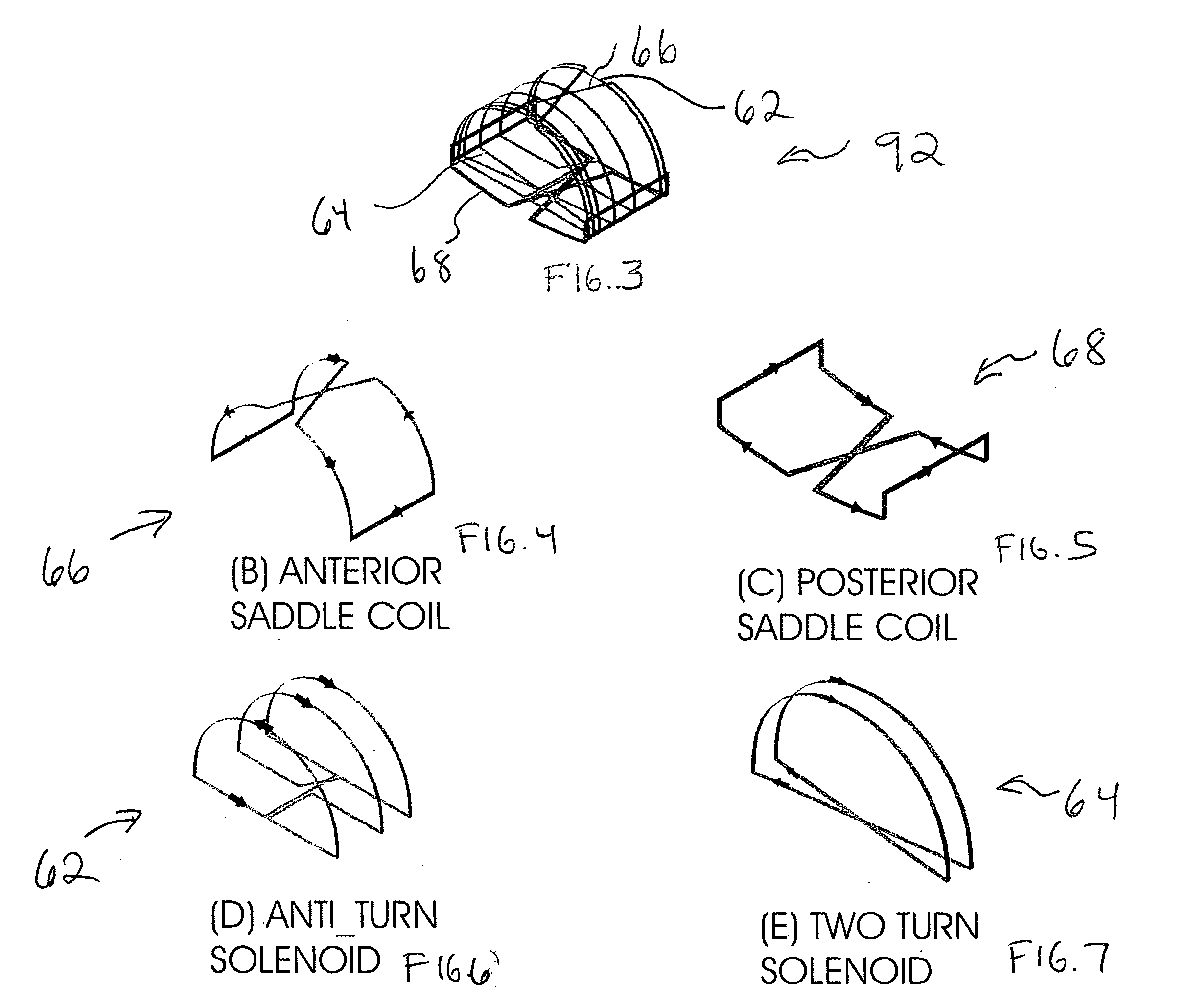 Open peripheral vascular coil and method of providing peripheral vascular imaging