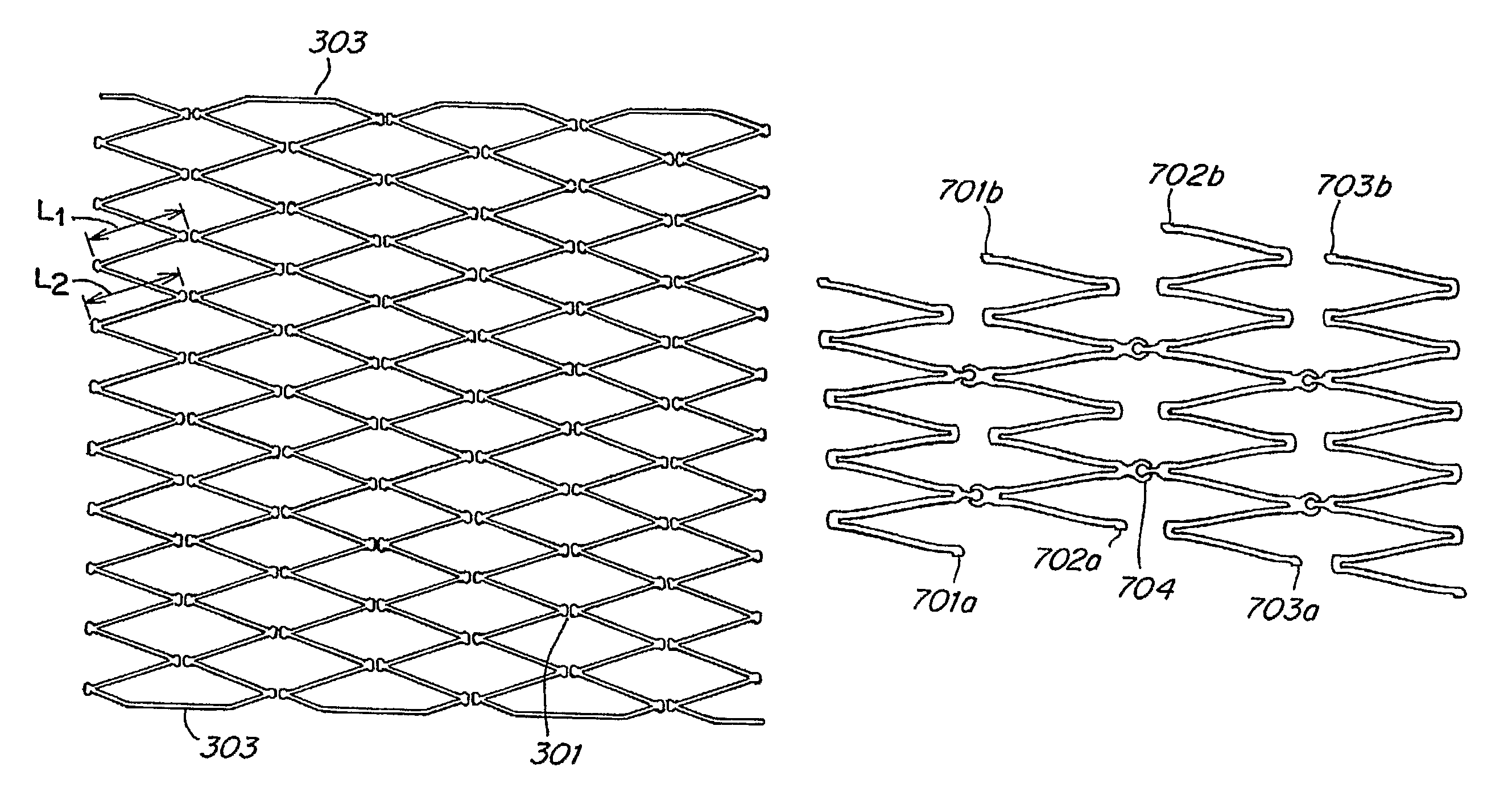 Controlled fracture connections for stents