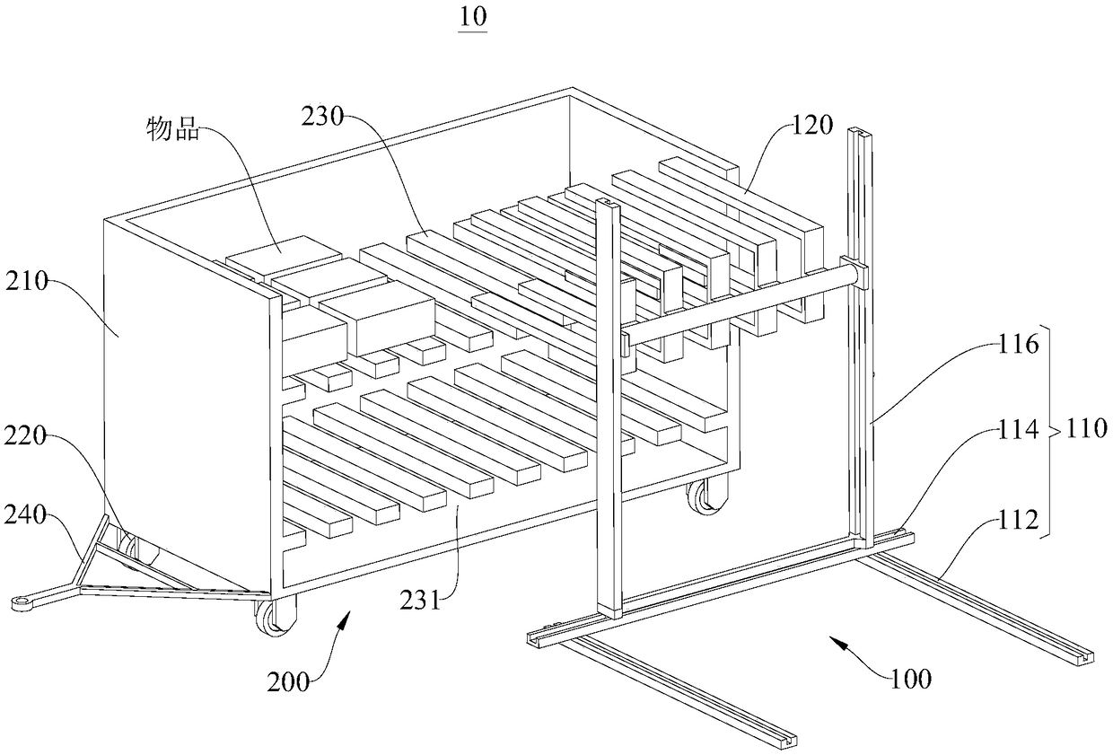 Handling device and system