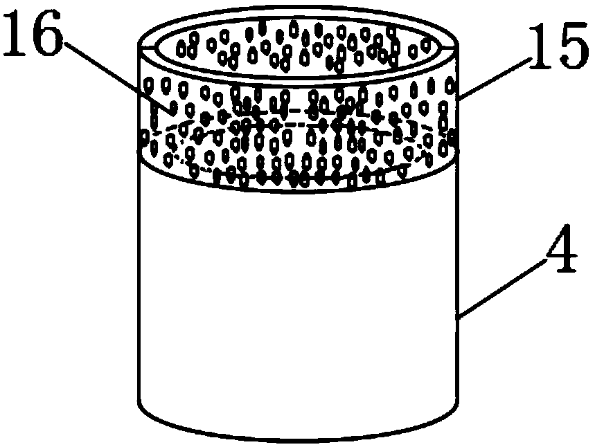 Feeding device of ceramic raw material magnetic separator