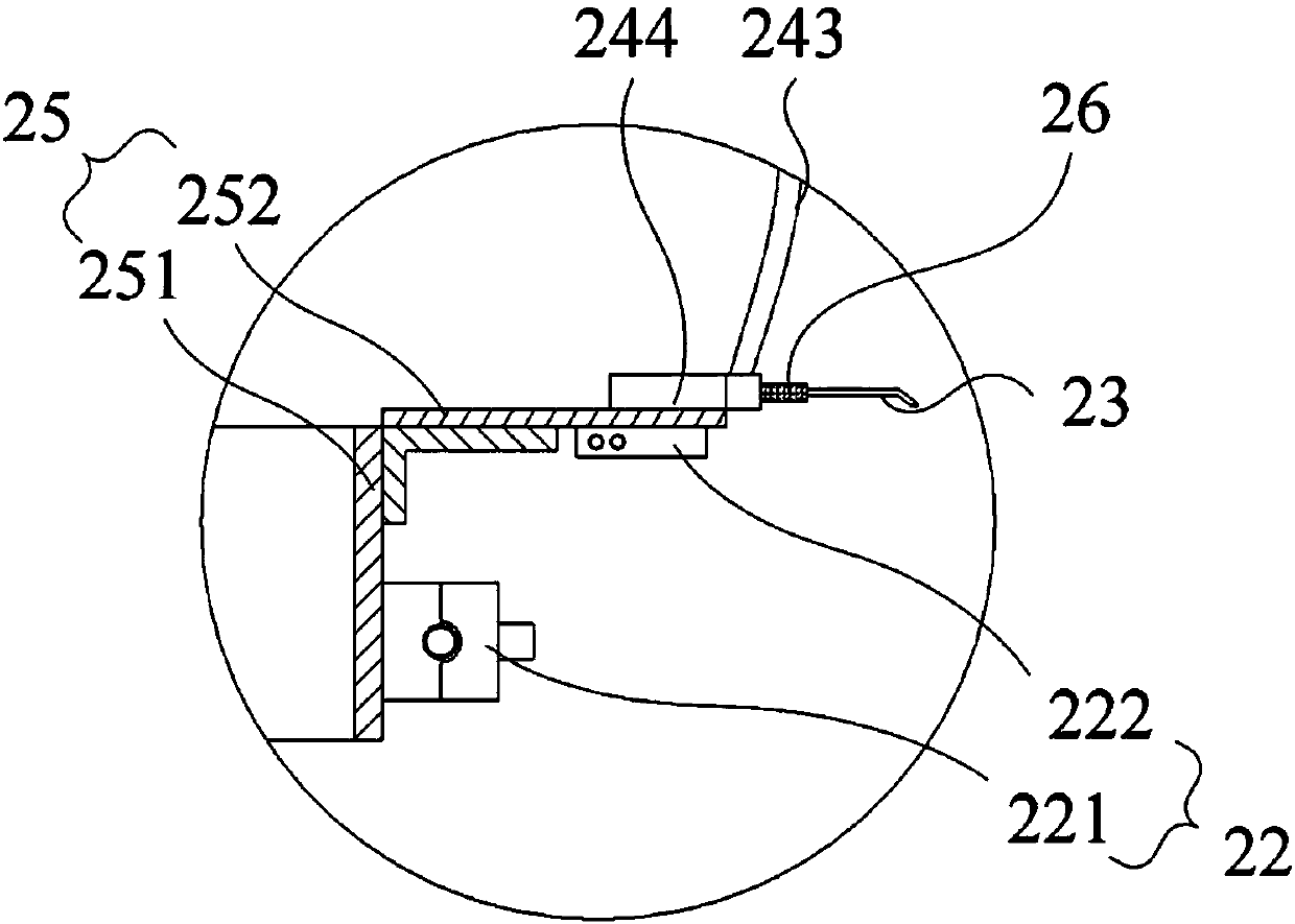 Robot gluing system and method